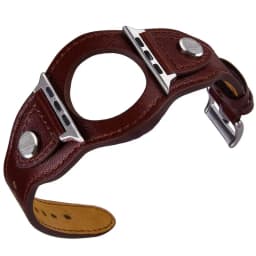 Cuff Bracelet For Apple watch band 44mm 40mm 42mm 38mm 49mm correa Leather strap iWatch series 6 se 5 4 3 7 Ultra 8 45mm 41mm