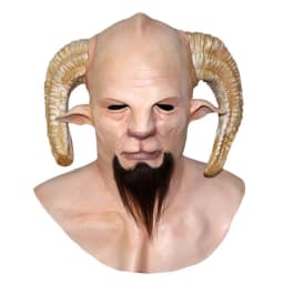 Christmas Krampus Mask, Realistic Christmas Santa Claus Mask Latex Xmas Costume Mask Costume Party