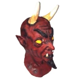 Christmas Krampus Mask, Realistic Christmas Santa Claus Mask Latex Xmas Costume Mask Costume Party