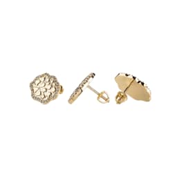 GUCY Flower Shape Zirconia Earrings Sparkle Bling Women Micro Paved Earring AAAA Cubic Zircon Fashion Jewelry Gift