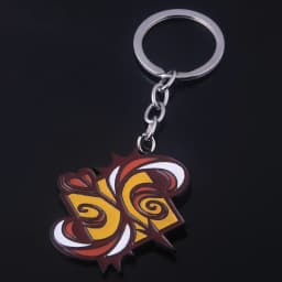 Anime SK∞ SK8 the Infinity Keychain Langa Reki S Logo Badge Key Chain for Women Men Car Keyring Jewelry Accessories