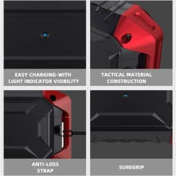 Cover For Airpods pro Case Metal Anti-fall Cover For Apple AirPods 3 Case Cover Accessories Wireless Earphone With Keychain