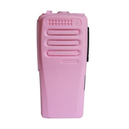 PINK REPLACEMENT NEW FRONT HOUSING COVER CASE FOR CP200D DEP450 HANDLED RADIO