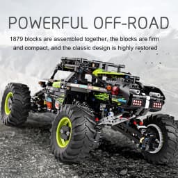 MOULD KING 18002 Technical RC Car Toys For Boys Building Blocks Remote Control Off-Road Car Terrain Climbing Buggy Truck Gifts