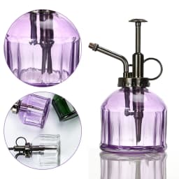 1pc Plant Flower Glass Garden Watering Pot Mister 300ml Water Cans Sprayer Bottle Spray Irrigation Supplies Hairdressing Tool