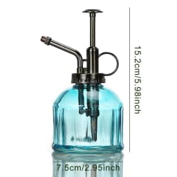 1pc Plant Flower Glass Garden Watering Pot Mister 300ml Water Cans Sprayer Bottle Spray Irrigation Supplies Hairdressing Tool