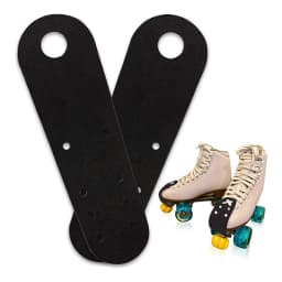 1pair Roller Skating Leather Toe Guards Protectors Skating Shoes Cover Ice Skates Durable Toe Caps For Roller Skate Accessories