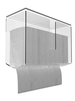 Transparent Kitchen Toilet Paper Holder Storage Rack Roll Paper Holder for Bathroom Rack Tissue Rack Stand Shelf Home Organizer