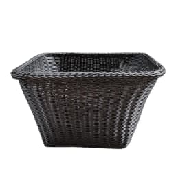 Front handle bicycle basket Manually woven bicycle basket wicker blue is suitable for adultand children bicycle baskets