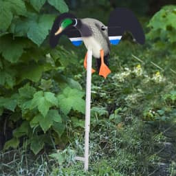 Outdoor Hunting Decoy Duck Wireless Remote Control Electric Simulation Decoy Wind Rotating Garden Pastoral Decoration