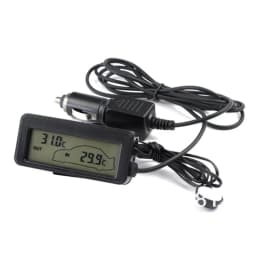Auto Car LCD Thermometer DC12V Digital Thermometer Backlight Mini Thermometer LCD Car Inside Outside Thermometer Car Interior