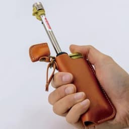 Outdoor Camping Igniter Holster Windproof Igniter Storage Case PU Igniter Protective Cover For Camping Accessories 12 X 4cm