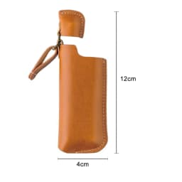 Outdoor Camping Igniter Holster Windproof Igniter Storage Case PU Igniter Protective Cover For Camping Accessories 12 X 4cm