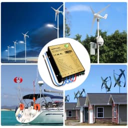 600W MPPT Wind Charge Discharge Booster Controller Auto 12V 24V AC DC Regulator IP68 For Wind Turbine Generator