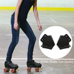 New 2 Pair Protective Cover Ice Skates PU Leather Roller Skate Protectors Guard Protectors