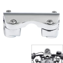 Motorcycle 1.25" Handlebar Riser Top Clamp For Harley Road Glide FLTRX 2015-2022 Special FLTRXS 2017-2022 2019 2018