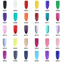 OPHIR Airbrush Nail Gel 3 Step UV Nail Gel Polish for Nail Airbrushing Nail Art Tools S001-S030