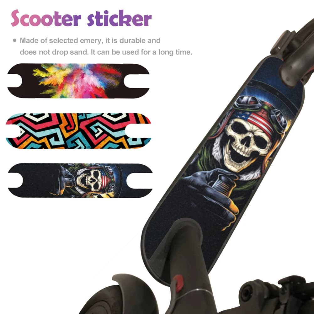 Pedal Matte Mat Stickers Waterproof Sunscreen PVC Sticker Waterproof Sunscreen Personalized Sandpaper Sticker