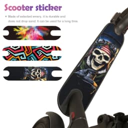 Pedal Matte Mat Stickers Waterproof Sunscreen PVC Sticker Waterproof Sunscreen Personalized Sandpaper Sticker