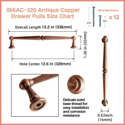 American Style Traditional Vintage Antique Brass Cabinet Handles Kitchen Cupboard Pulls Drawer Knobs for Furniture Hardware