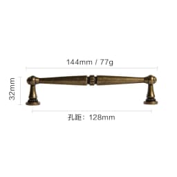 American Style Traditional Vintage Antique Brass Cabinet Handles Kitchen Cupboard Pulls Drawer Knobs for Furniture Hardware