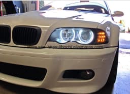 HochiTech CCFL Angel Eyes Kit Warm White Ring 131mm*4 For BMW E36 E38 E39 E46 (With Original Projector)