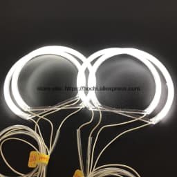 HochiTech CCFL Angel Eyes Kit Warm White Ring 131mm*4 For BMW E36 E38 E39 E46 (With Original Projector)