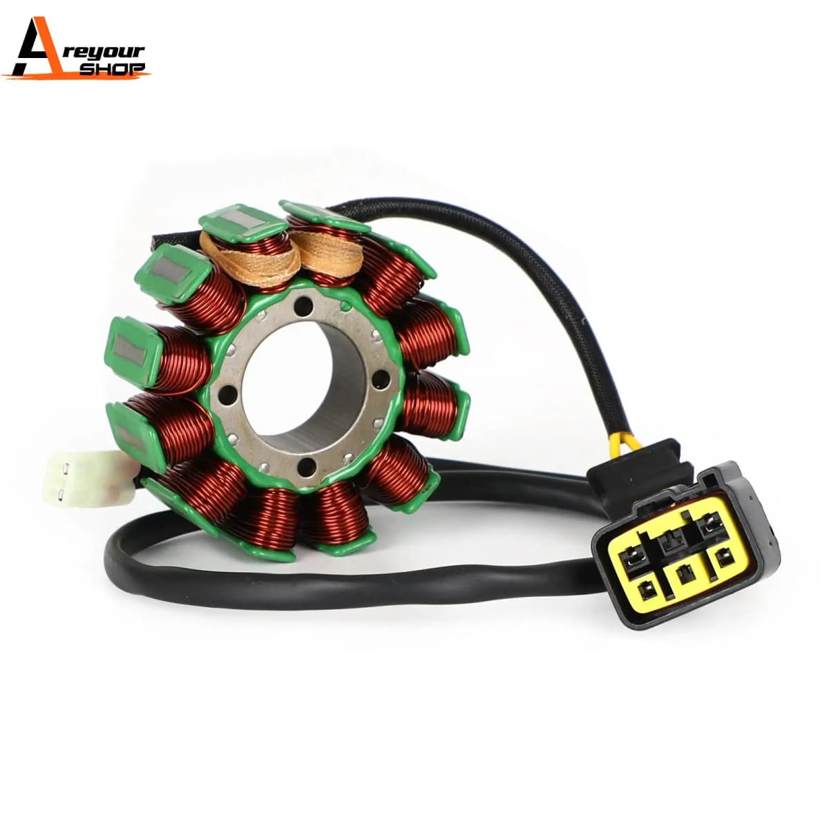 Areyourshop Stator Alternator Fit for TM Racing EN MX 250 300 450 530 4T 2010-2020 F15547 Motor Parts