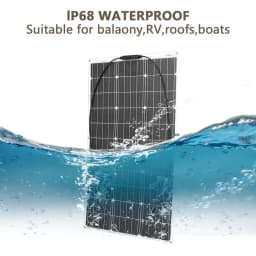 Flexible Solar Panel Charger 100W-1000W for Camping RV Boat Car Home Use 12V 24V Battery Charging Foldable Sun Energy Converter
