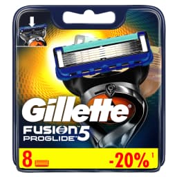 Replacement cartridges for Gillette Fusion ProGlide, 8 pcs cassettes for shaving gillette shaving cassettes shaving blades