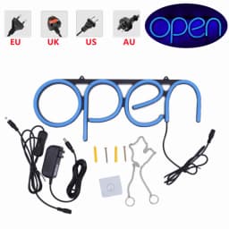 OPEN Neon Sign Business LED Light Lamp Integrative Ultra Bright Bar Club Store Display Shop Advertising Lighting Lamp
