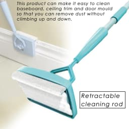 Retractable Handle Cleaning Bar New Household Cleaning Mop Handle Cleaning Rod Bathroom Cleaning Supplies convenient