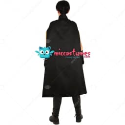 【Ready for Ship】Miccostumes Men's Robin Cosplay Costume Bodysuit with Cloak for Halloween Party