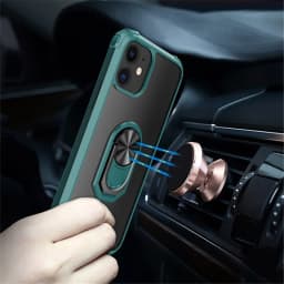 Cases For iPhone 12 Pro Max Kickstand Shell Shockproof Magnetic Ring Phone Case For iPhone 11 pro MAX XR XS SE 2020 7 8
