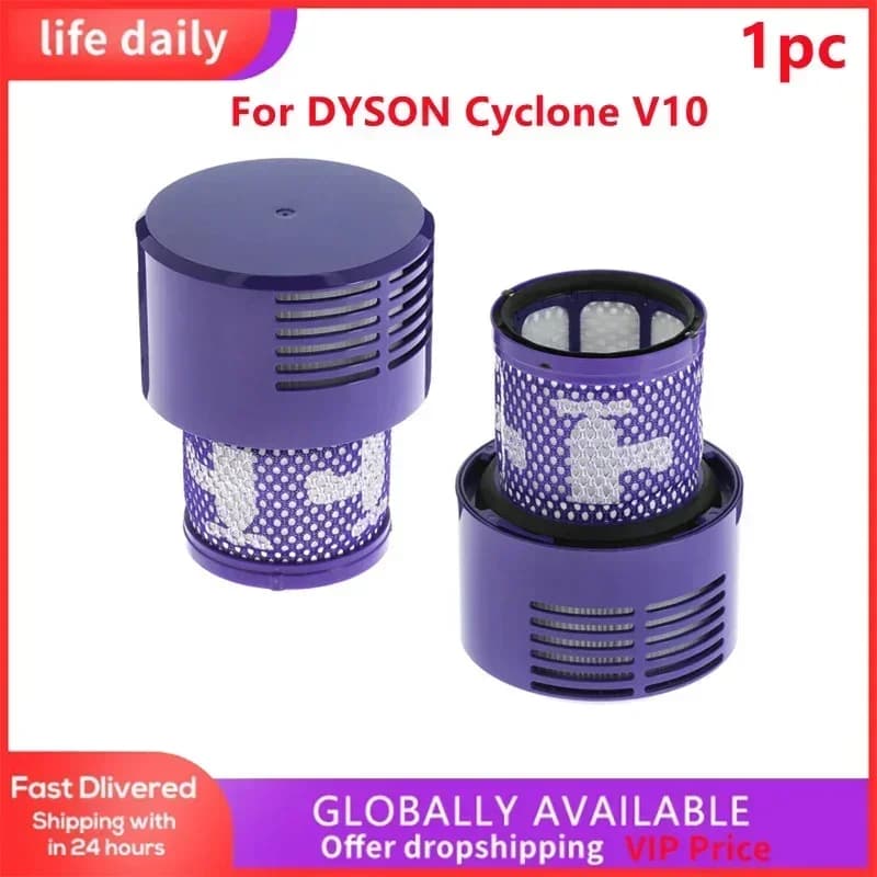 Filter For DYSON Cyclone V10 Animal/Absolute+/Total Clean Vacuum Washable Filter Vacuum Cleaner Spare Parts Accessories For Home