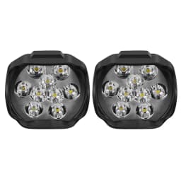 2PCS Motorcycle Lights 18w 9LED Electric Headlight 1000 Luminous LED Foglights For Cars Motorcycles Trucks Accessories