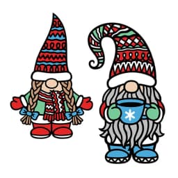 Santa Claus & Little Snowman Frame Metal Cutting Dies For Scrapbooking Craft Embossing Stencil Die Cut Card Making