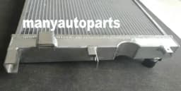 Aluminum radiator + Fans For TOYOTA LAND ROVER DISCOVERY II 2.5 TD5 1999-2004 2003