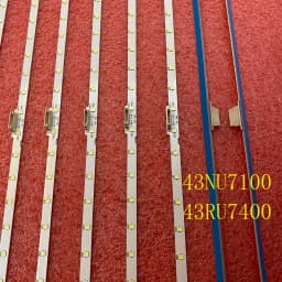 LED Backlight Strip for Samsung 43NU7100 UN43NU7100G UN43NU7100 UE43NU7100 UE43NU7120 UE43NU7170 UN43RU7400 BN61-15482A