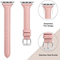 Genuine Leather strap for apple watch series 7 6 se 5 4 3 wristband bracelet correa iwatch band 42mm 38mm 44mm 40mm 45mm 41mm