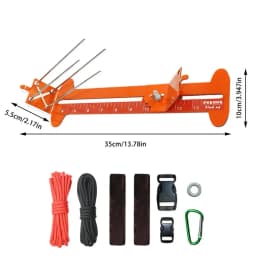DIY Paracord Bracelet Maker Knitting Tool Knot Braided Parachute Cord Weaving Tools Wristband Braiding Device Bracelet Braid
