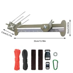 DIY Paracord Bracelet Maker Knitting Tool Knot Braided Parachute Cord Weaving Tools Wristband Braiding Device Bracelet Braid