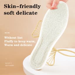 Winter Warm Thermal Insoles Thicken Soft Breathable Insert Unisex Boots Pad Sole Shock Absorption Sport Insoles for Shoes