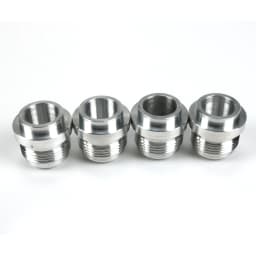 For AN16, 16 AN MALE BILLET 6061T6 ALUMINUM WELD ON FITTING BUNG QTY:4