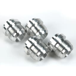 For AN16, 16 AN MALE BILLET 6061T6 ALUMINUM WELD ON FITTING BUNG QTY:4