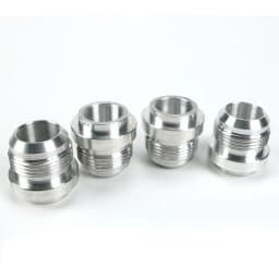 For AN16, 16 AN MALE BILLET 6061T6 ALUMINUM WELD ON FITTING BUNG QTY:4