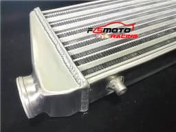 Front Mount Aluminum Turbo Intercooler 2.25" 57mm inlet/outlet tube and fin