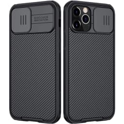 for Apple iPhone 14 13 12 Pro Max Phone Case,NILLKIN Camera Protection Slide Protect Cover Lens Protection Case for iPhone 12 5G