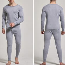 1Set Men Thermal Underwear Set Keep Warm Tops+Pants Ski Underwear Men Ski Suit Plus Cashmere Winter Thermal Underwear