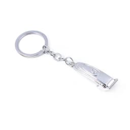 Barber Shop Shaver Razor Keychain Hairclippers Hair Dryer Combs Scissors Pendant Keyring for Barber Key Accessories